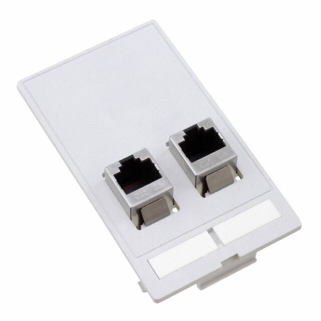 1657766 INSERT RJ45 JACK DUAL COUPLER