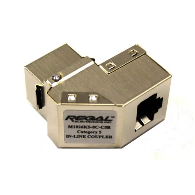 M1026KS-8C-C5R CATEGORY 5 COUPLER, 8P8C SHIELDE