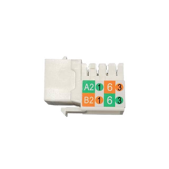 FRT-860W10-T CAT 6A Keystone Jack w/Tool 10Pk
