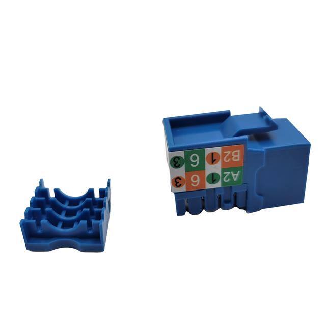 FRT-860BL10-T CAT 6A Keystone Jack w/Tool 10Pk