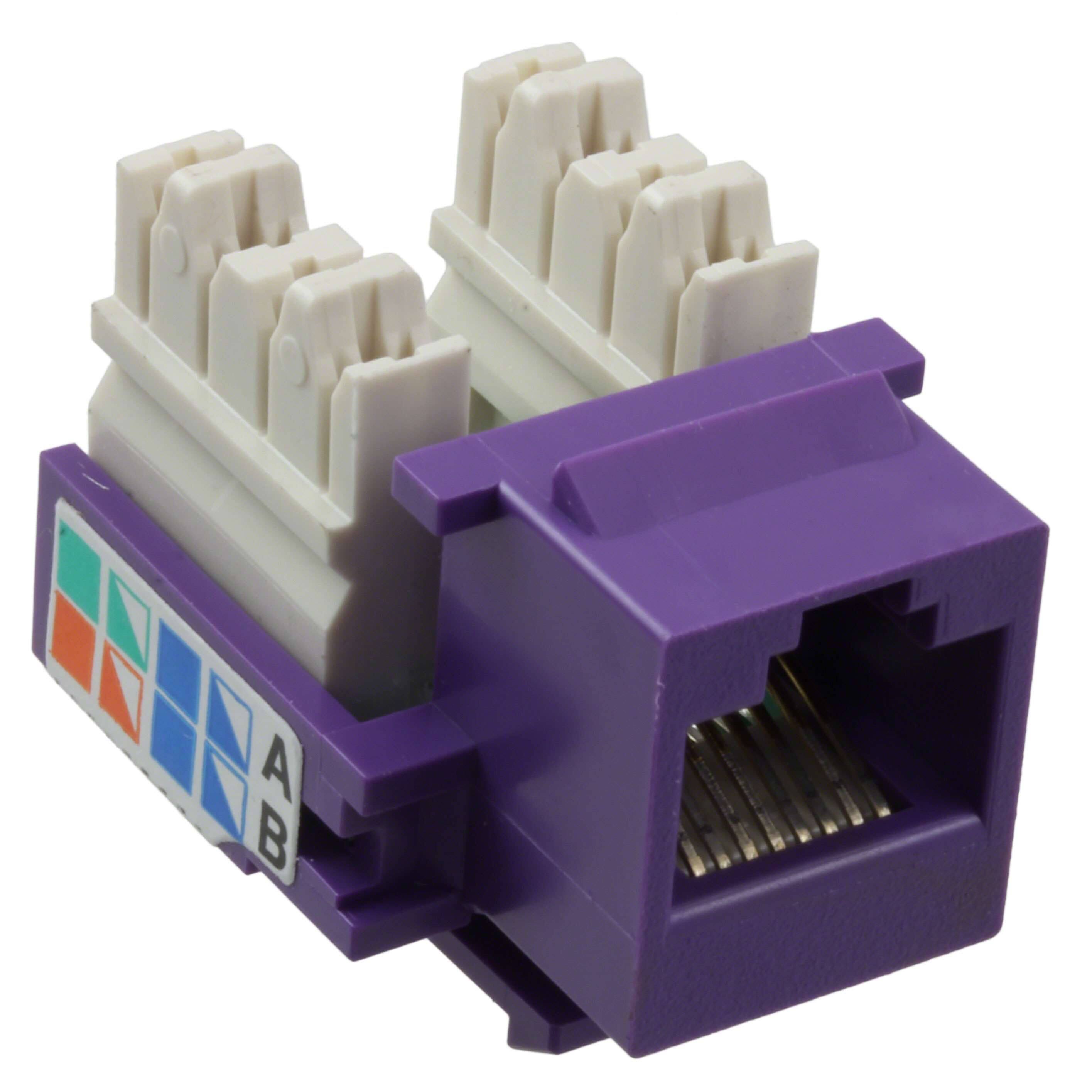 1-406372-0 INSERT RJ45 JACK TO IDC CONN
