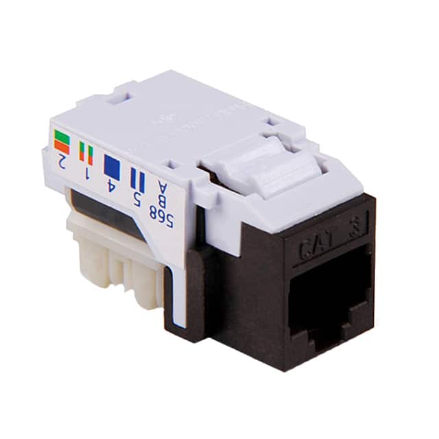 RJ45FC3-BRN INSERT RJ45 JACK TO IDC CONN