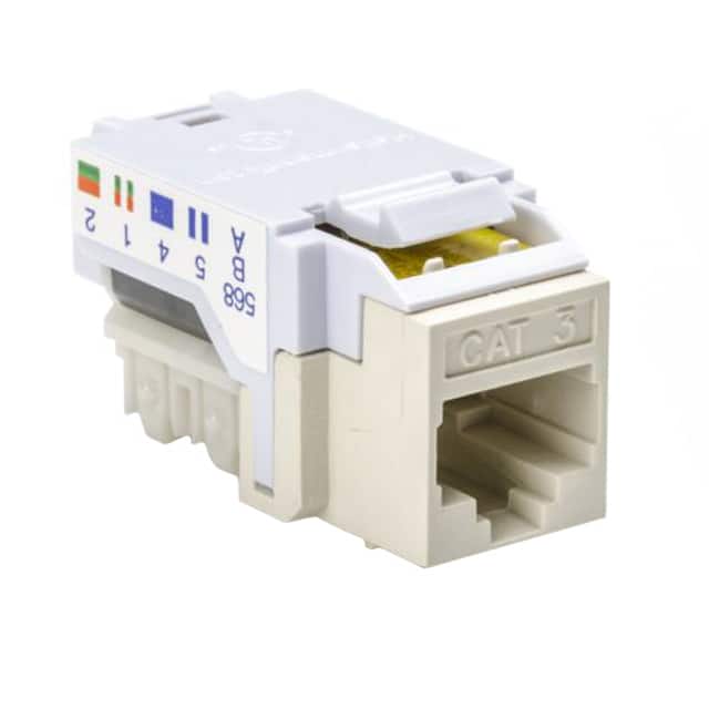 RJ45FC3-FW INSERT RJ45 JACK TO IDC CONN