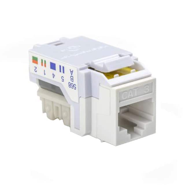 RJ45FC3-W INSERT RJ45 JACK TO IDC CONN