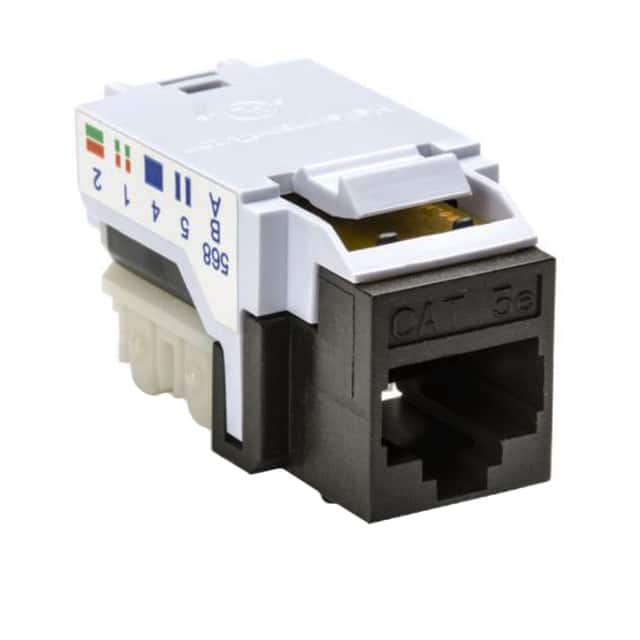 RJ45FC5E-BRN INSERT RJ45 JACK TO IDC CONN