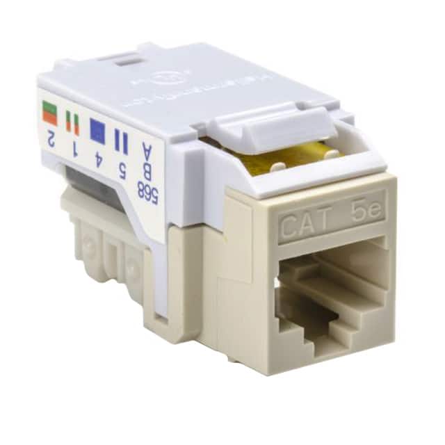 RJ45FC5E-FW INSERT RJ45 JACK TO IDC CONN
