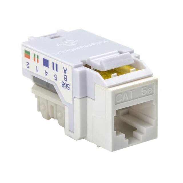 RJ45FC5E-W INSERT RJ45 JACK TO IDC CONN