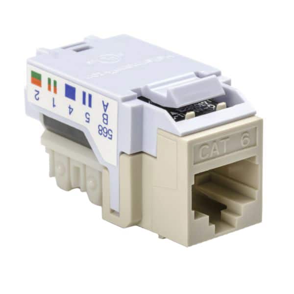 RJ45FC6B-FW INSERT RJ45 JACK TO IDC 50/BX