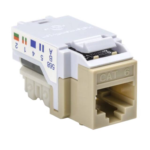 RJ45FC6-I INSERT RJ45 JACK TO IDC CONN