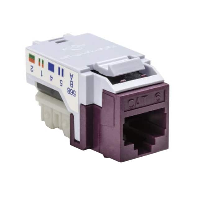 RJ45FC6-VIO INSERT RJ45 JACK TO IDC CONN