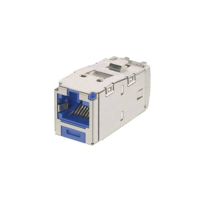 CJSK688TGBU MINI-COM KEYED MODULE, CAT 6, SH