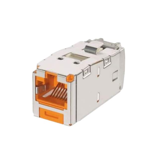 CJSK688TGOR MINI-COM KEYED MODULE, CAT 6, SH