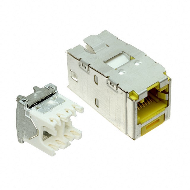 CJSK688TGYL MINI-COM KEYED MODULE, CAT 6, SH