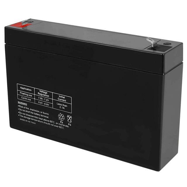 LC-R6V6.5BP Replacement for Panasonic LC-R6V