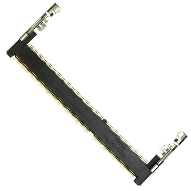 0781950001 CONN SKT SODIMM 204POS SMD REV