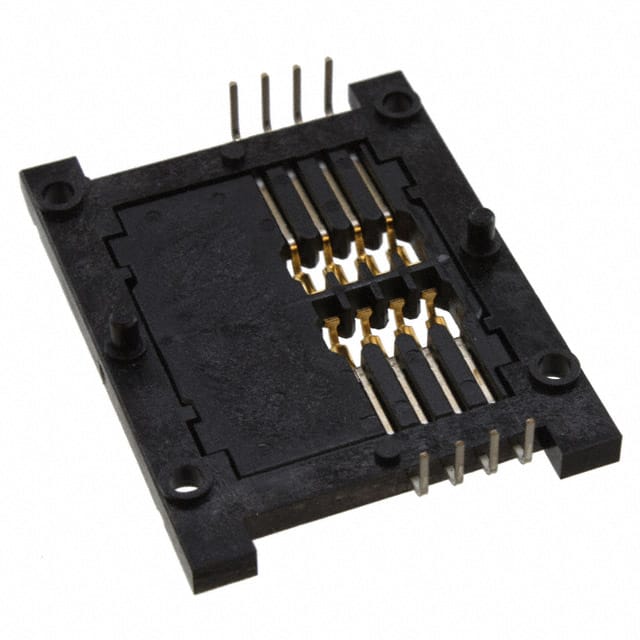 7832C0425X01LF CONN SMART CARD PUSH-PULL R/A
