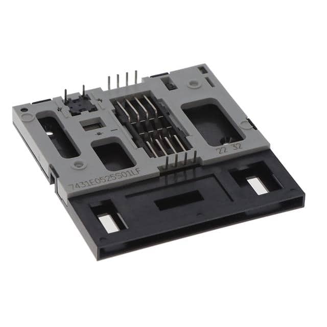 7431E0525S01LF CONN SMART CARD PUSH-PULL R/A