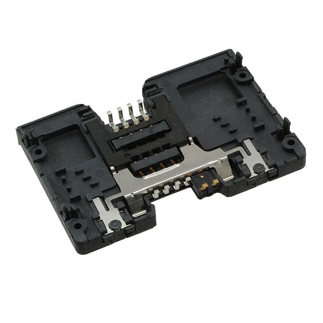 CCM02-2504LFT T30 CONN SMART CARD PUSH-PULL R/A