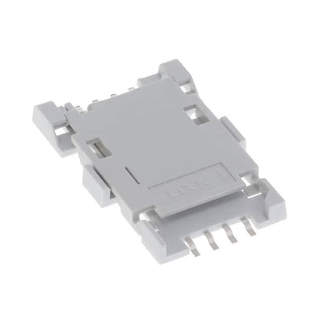 7312S0825X19LF CONN SIM/SAM CARD HINGED TYPE