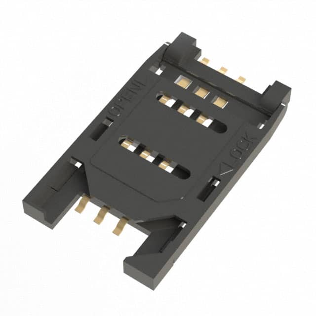 SIM5060-8-0-26-00-A MINI SIM HINGED, 8P , SMT, 2.6MM
