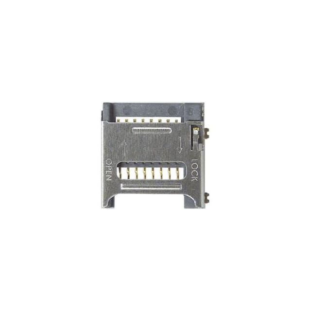 PJS008U-0002 HINGE TYPE MICROSD CARD CONNECTO