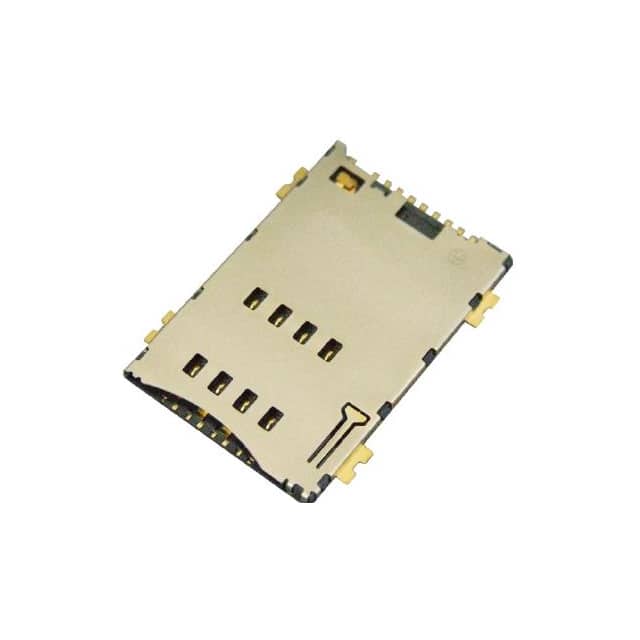 FMS008-6001-0 8PIN SIM CARD CONNECTOR, SMT MOU
