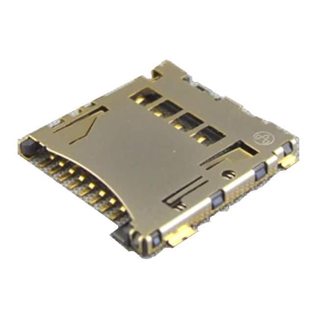 PJS008-2120-0 MICROSD, PUSH-PUSH, STD MOUNT, S