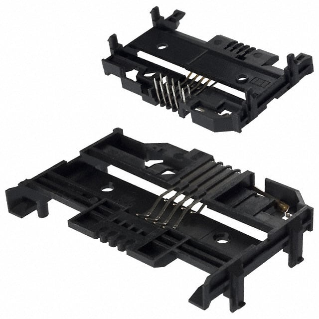 CCM01-6201LFT T30 CONN SMART CARD PUSH-PULL R/A