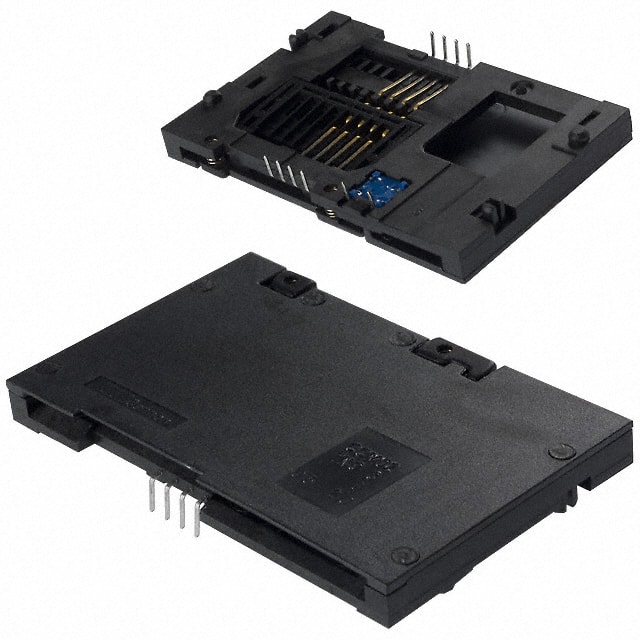 CCM02-1NO-3ROHS T30 CONN SMART CARD PUSH-PULL R/A