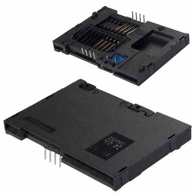 CCM02-1NO-32ROHS T30 CONN SMART CARD PUSH-PULL R/A