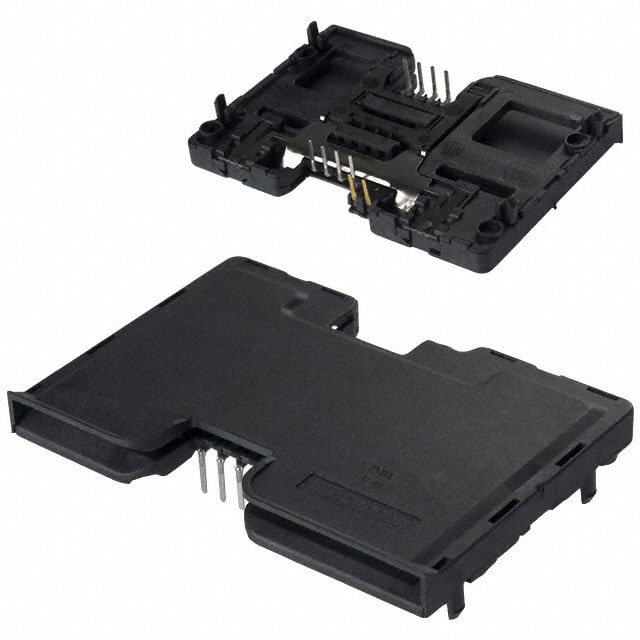 CCM02-2503 CONN SMART CARD PUSH-PULL R/A