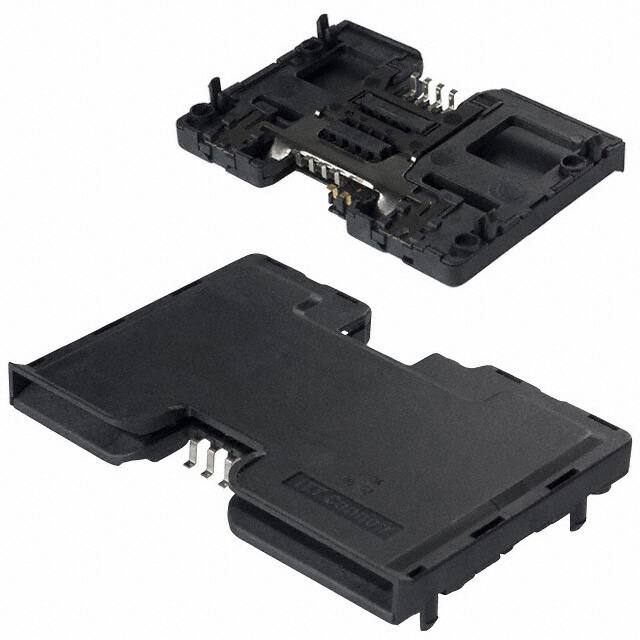 CCM02-2504 CONN SMART CARD PUSH-PULL R/A