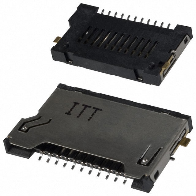 CCM05-5773LFT T50 CONN MINI SD CARD PUSH-PULL R/A