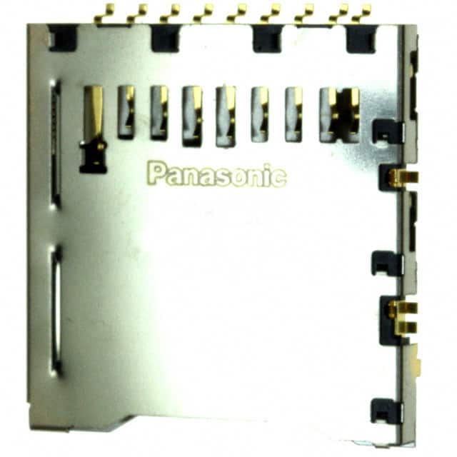 AXA2R73021P CONN SD CARD PUSH-PUSH R/A SMD