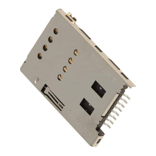 101-00309-82 CONN SIM/SAM CARD PUSH-PUSH R/A