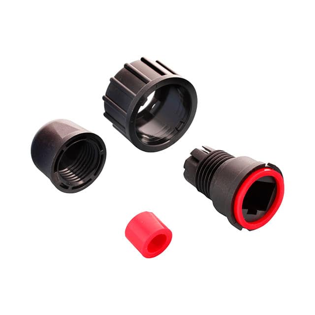 988P RJ45 CABLE PLUG HORZ IP68