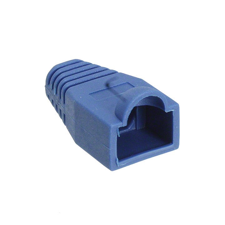 32-2900BU CONN BOOT HOODED FOR RJ45 PLUGS