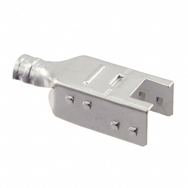 520461-1 CONN PLUG 4POS SDL RND SHLD BTTM