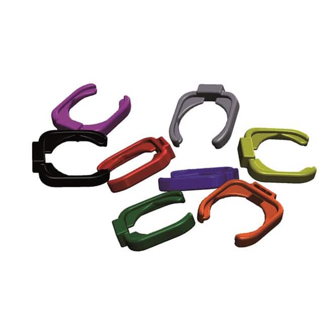 09458700003 COLOR CLIP RJ45 DL-BT YELLOW 10
