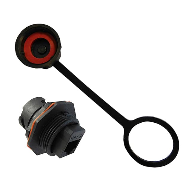 SS-60400-025 CONN MOD JACK COUPLR CAT5E IP67