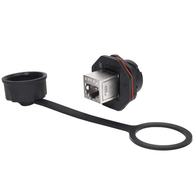 SS-60400-030 COUPLER RJ45 CAT6A PANEL MNT RJ4