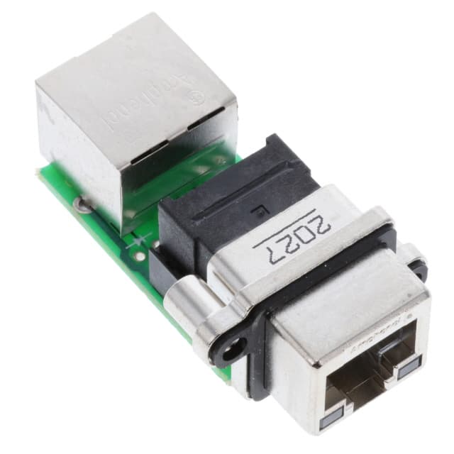 MRJ5780M1 CONN MOD COUPLER 8P8C TO 8P8C
