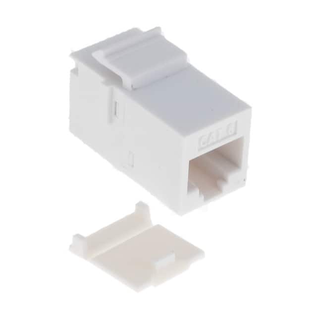 KLAPX-CPLR-N-88-C6 COUPLER RJ45 8P8C UNSHIELDED WIT