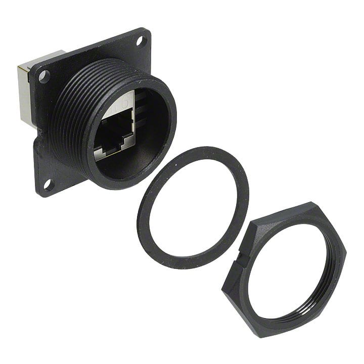 DCP-RJ6ST-F CONN MOD COUPLER 8P8C TO 8P8C