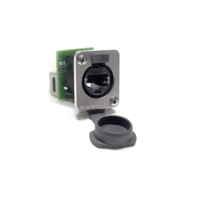 RJXS8FG5T XLRNET D TYPE FEEDTHROUGH CAT5E