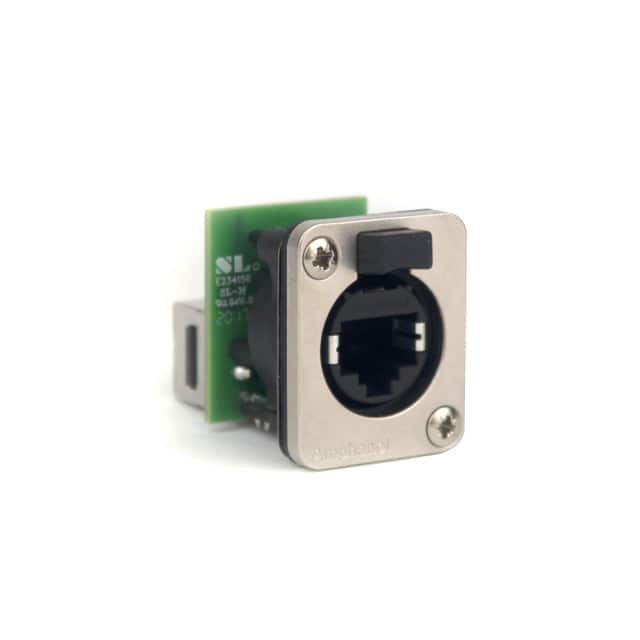 RJXS8FD5T XLRNET D TYPE FEEDTHROUGH CAT5E
