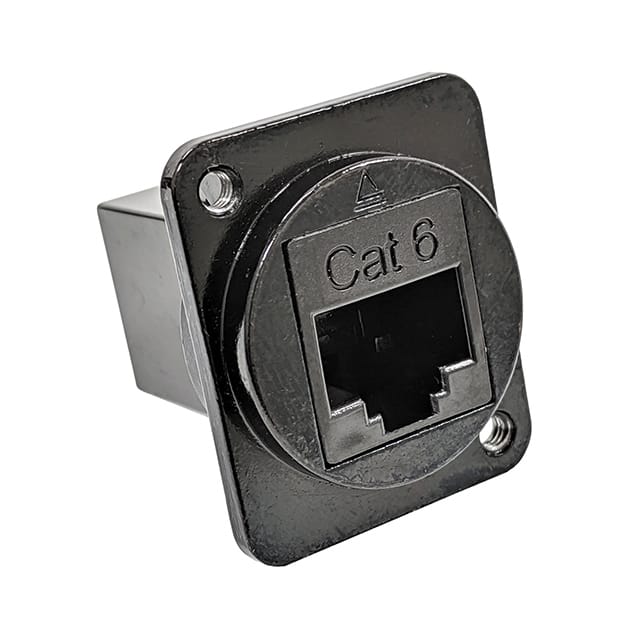 EHRJ45D6B CONN, RJ45, CAT6, DIECAST HOUSIN
