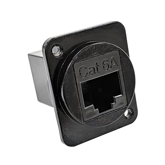EHRJ45D6AB CONN, RJ45, CAT6A, DIECAST HOUSI