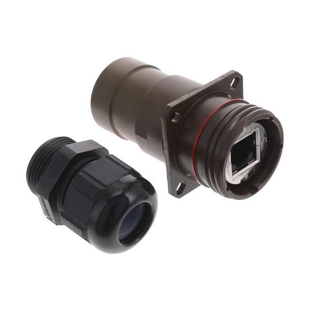 RJFTV62APE1G CONN MOD COUPLER 8P8C TO 8P8C