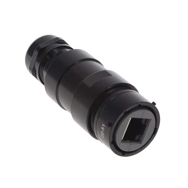 RJF62APEMWF1B CONN MOD COUPLER 8P8C TO 8P8C